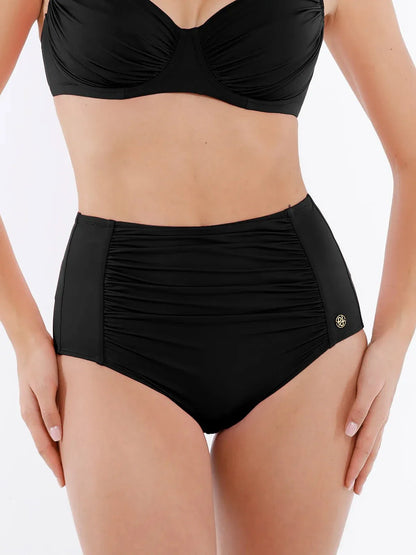 JUNGLESCULPT – High-Waisted Shaping Bikini Bottom