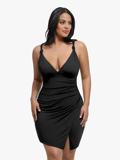 ARIA – Sculpting Side Slit Mini Dress
