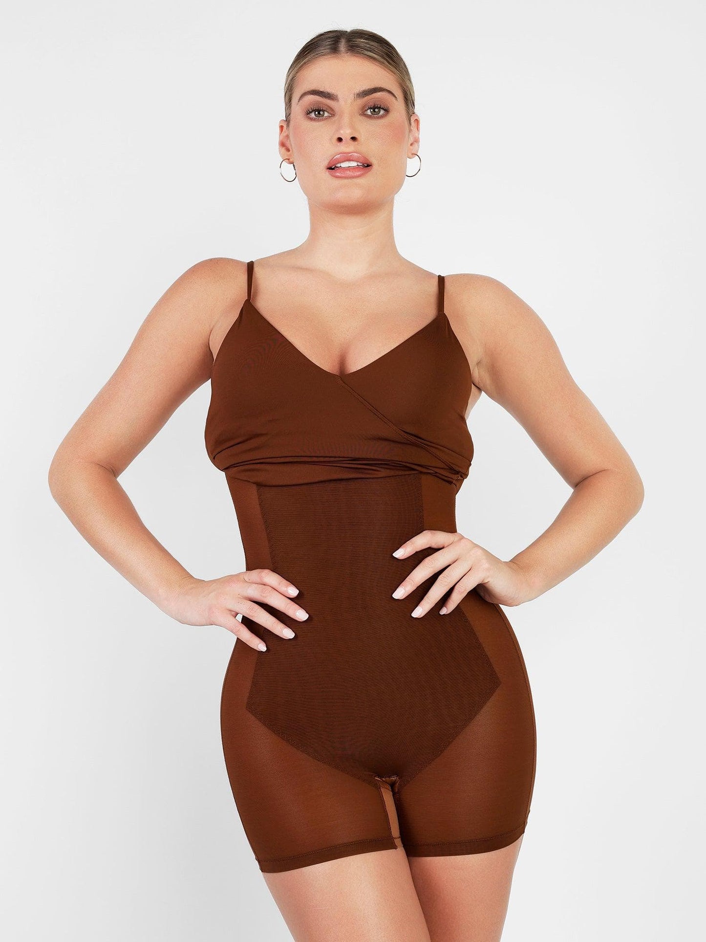 YARA – Shaping Wrap Midi Dress