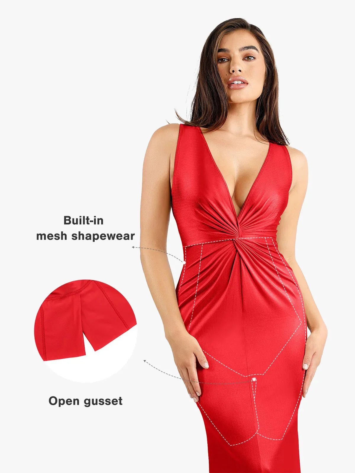 LUNARA – Shaping Shine Maxi Dress
