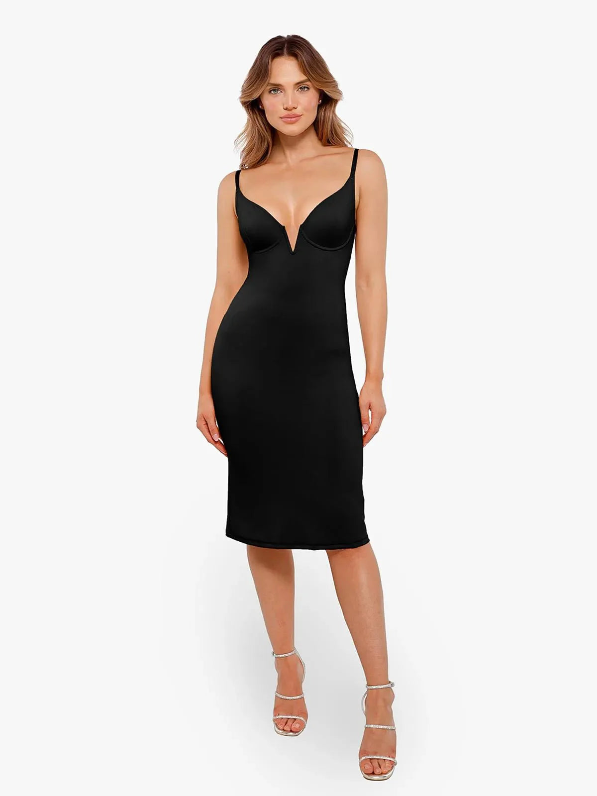 CYRA – Crystal Mesh Shaping Dress