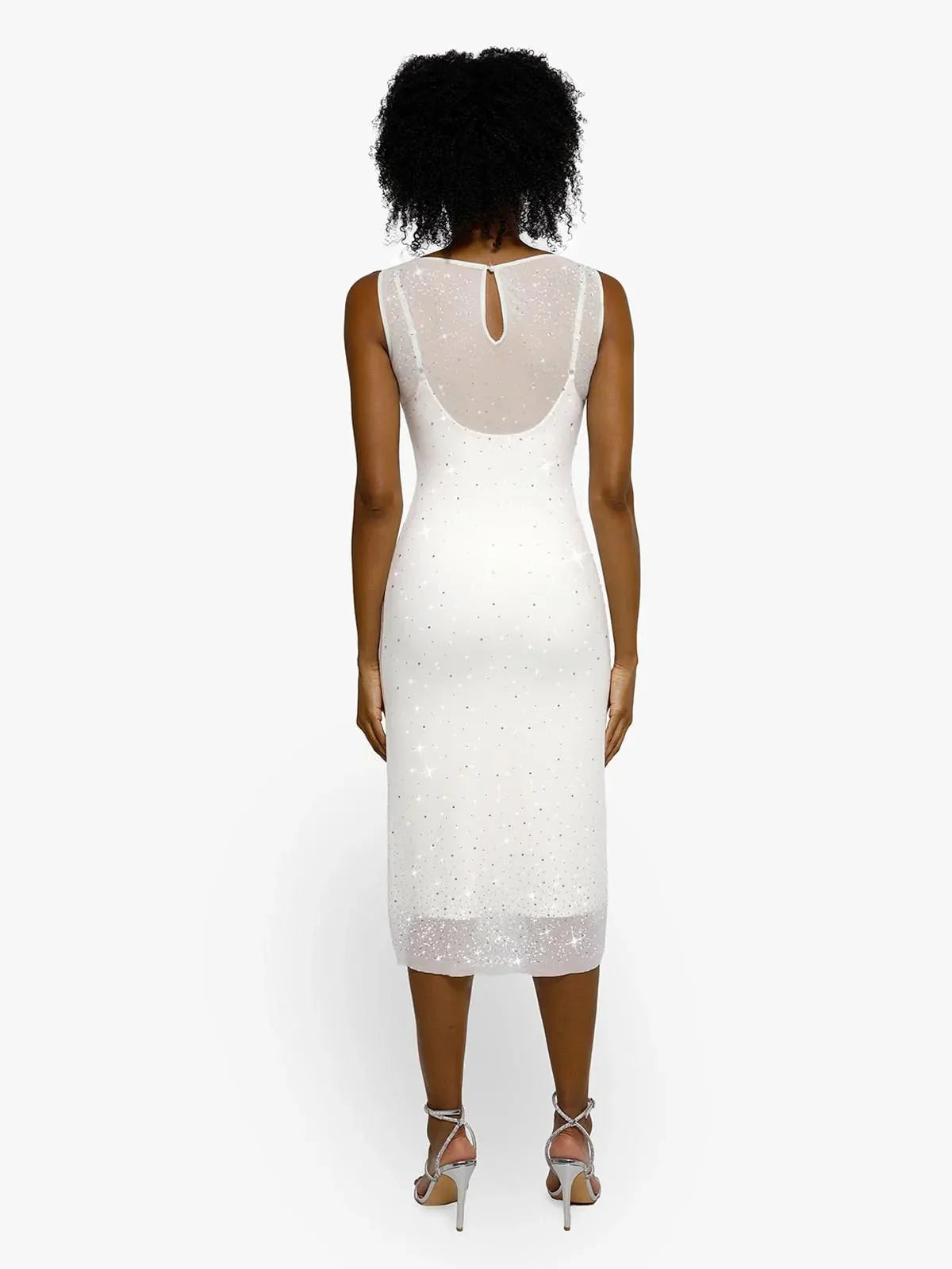 CYRA – Crystal Mesh Shaping Dress