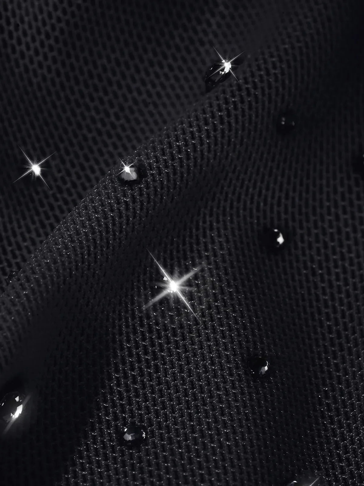 CYRA – Crystal Mesh Shaping Dress
