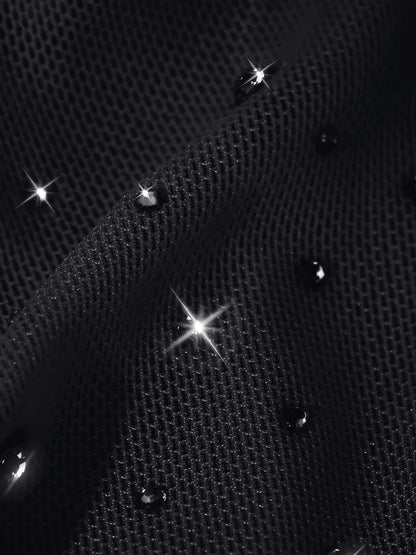 CYRA – Crystal Mesh Shaping Dress