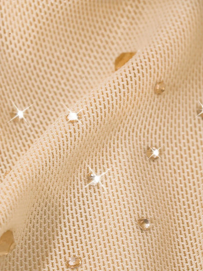 CYRA – Crystal Mesh Shaping Dress