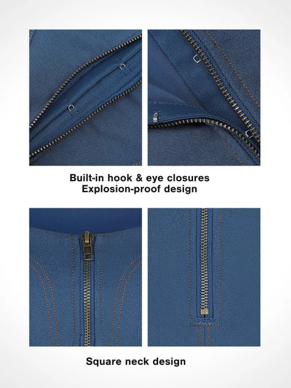 DARENA – Shaping Denim Midi Dress