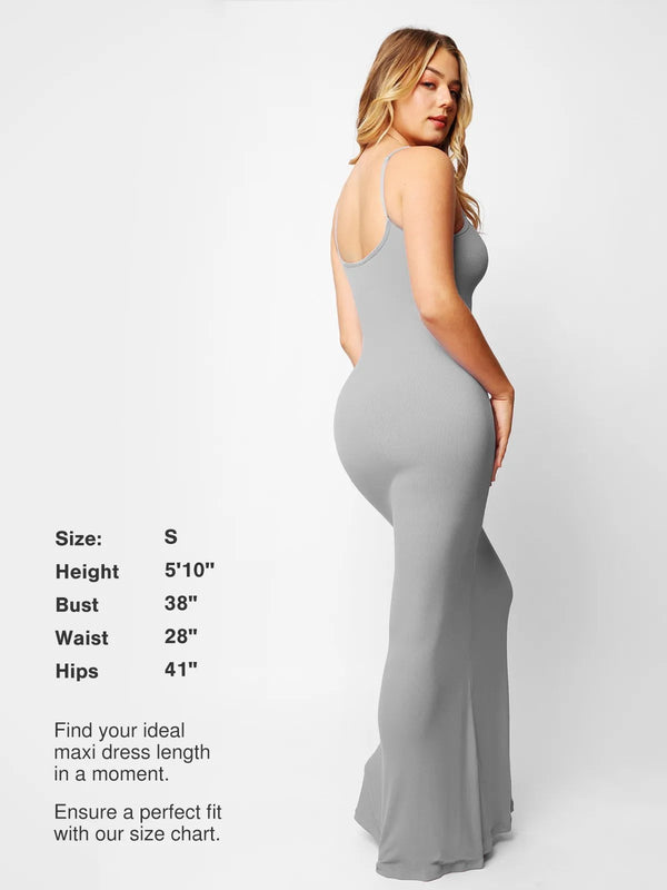 ELVA – Corrigerende Maxi Slip Jurk