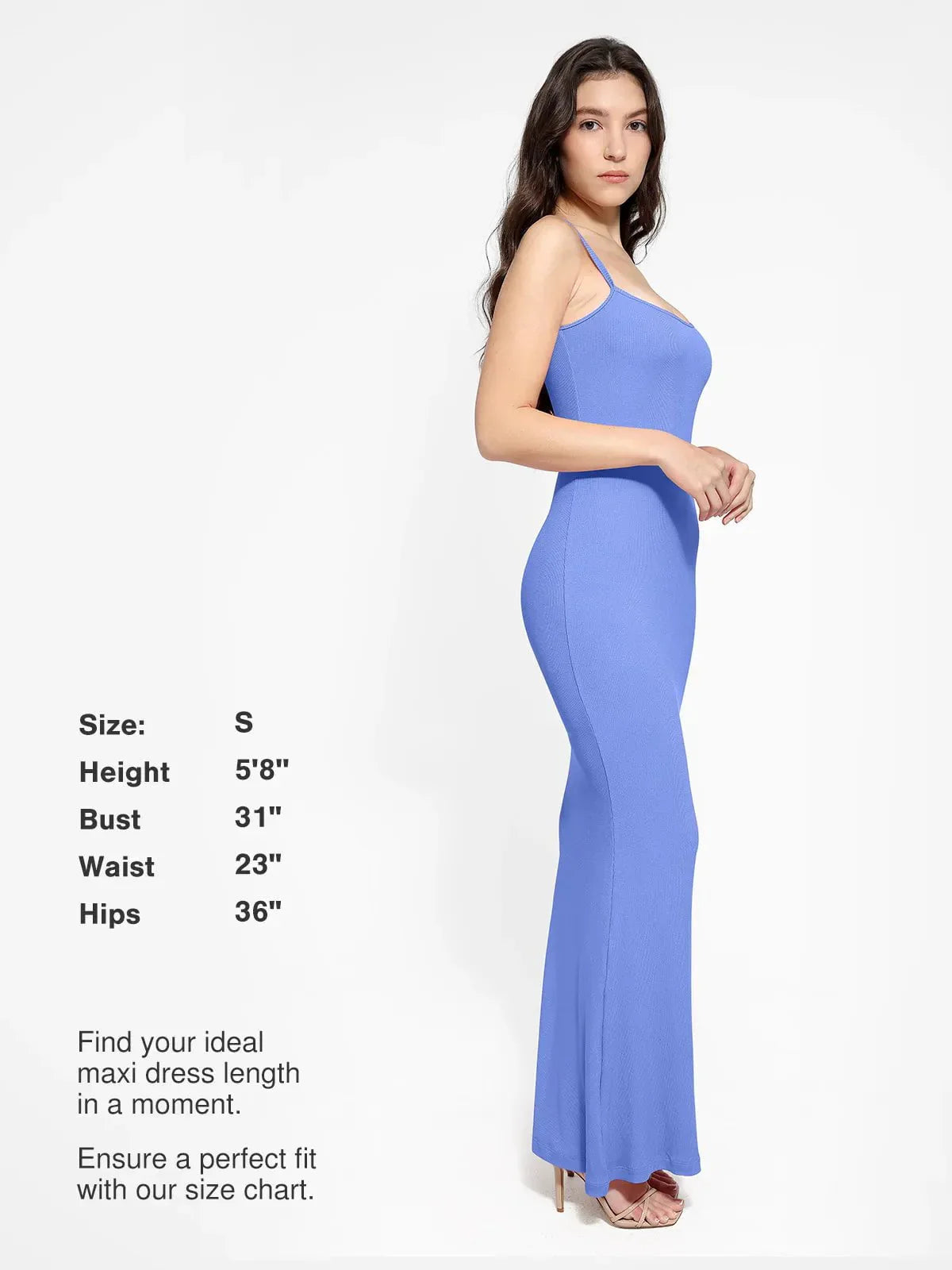 ELVA – Corrigerende Maxi Slip Jurk