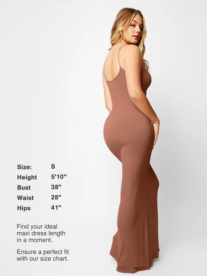 ELVA – Corrigerende Maxi Slip Jurk