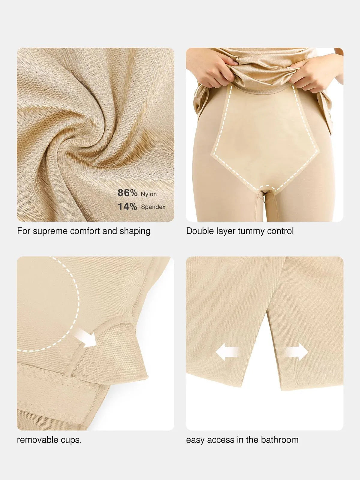 AYLIN – Shaping Maxi Slipjurk met Shine Effect