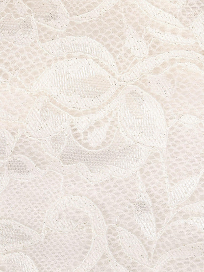 LIVIA – V-NECK LACE BODYSUIT - LivingCurves Sexy Tops Body Shaper Blauw / XS