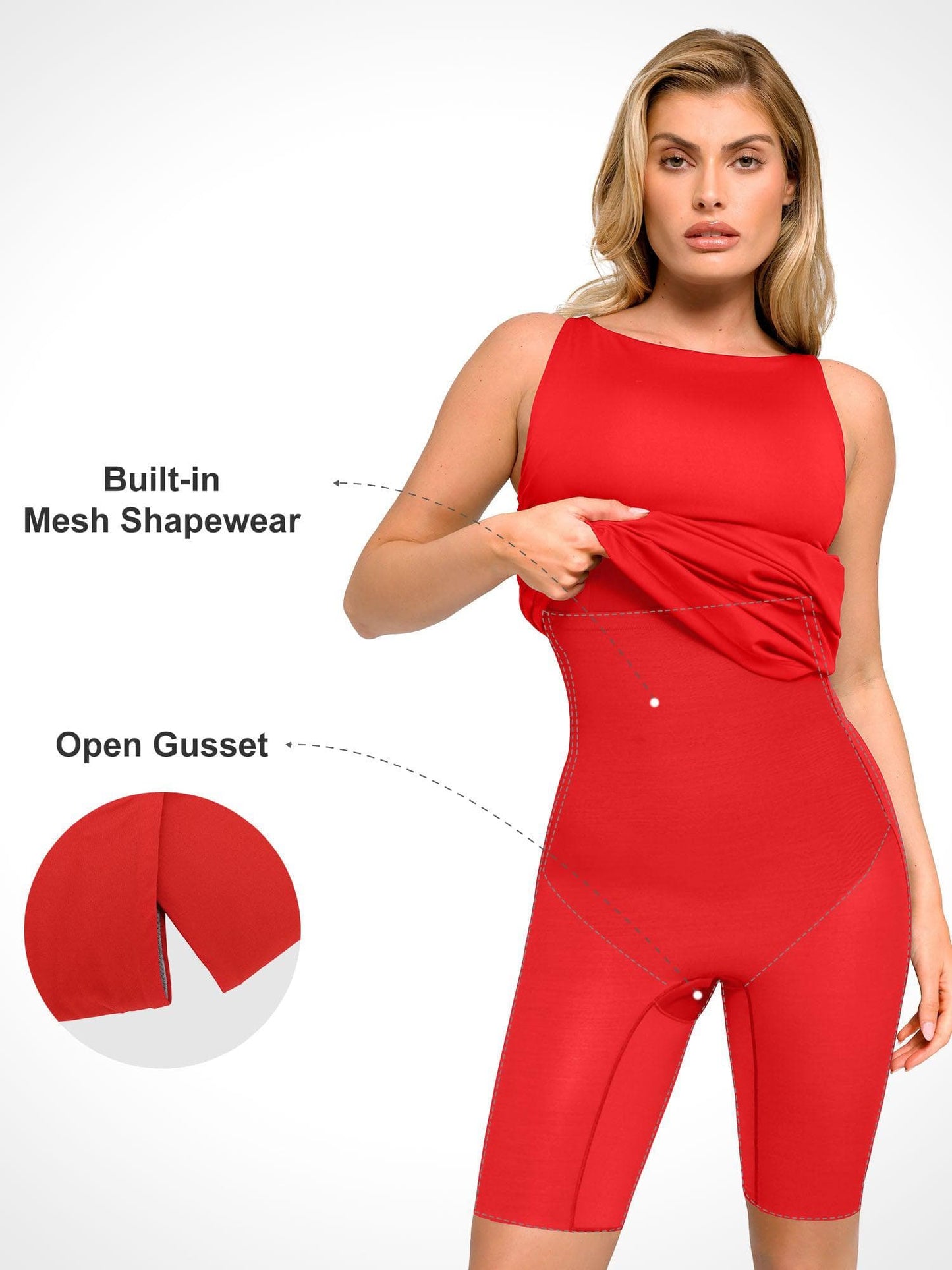 NERISE – Shaping Ruched Work Dress