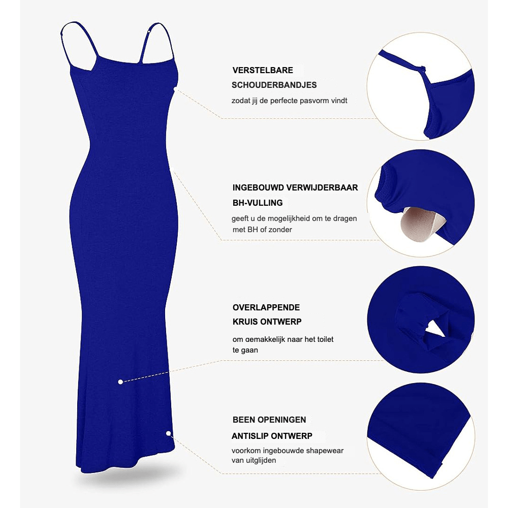 ZYRIA – 2-in-1 Shapewear Jurk met Korset