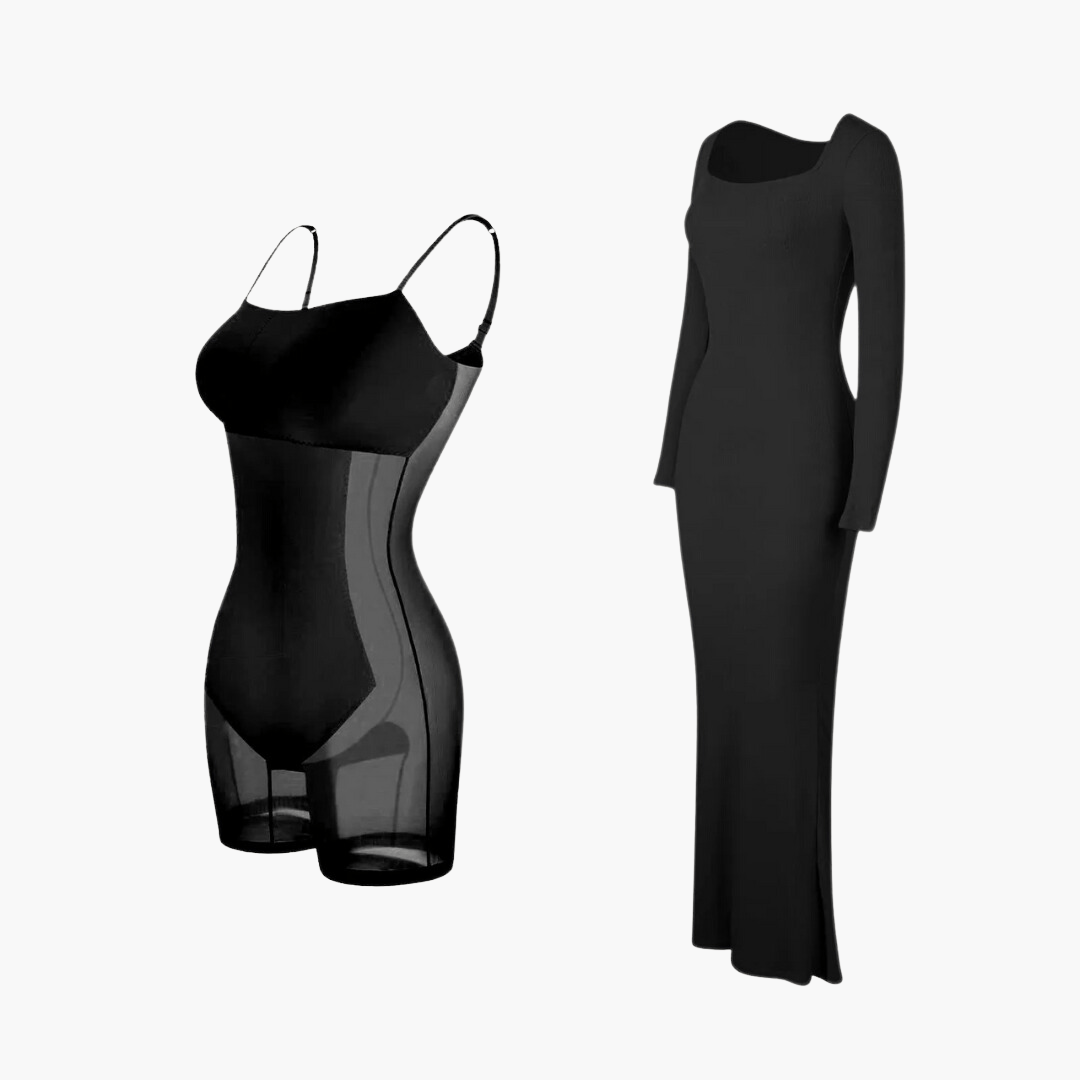VELIN – 2-in-1 Shapewear Jurk met Korset