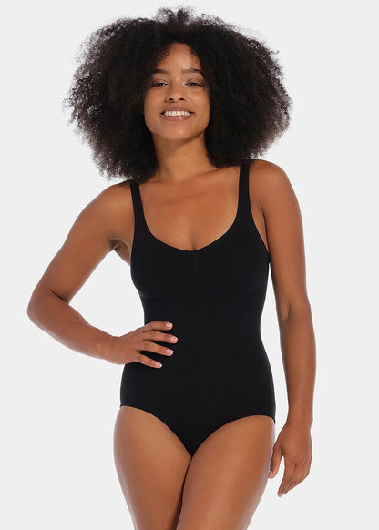 VINA – Naadloze Shaping Body - LivingCurves Body S / Black