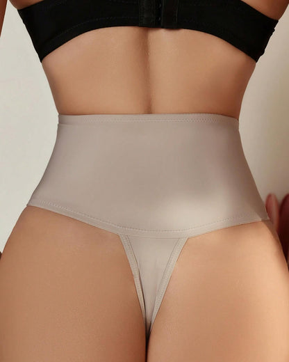 FYNOR – Shapewear Control String met Haaksluiting - LivingCurves Zwart / XS