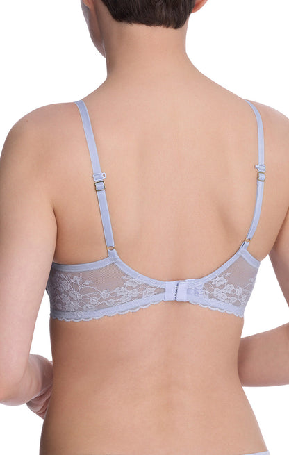 Natori Cherry Blossom Convertible Contour Underwire Bra #721191 - LivingCurves Bras Black / 30B