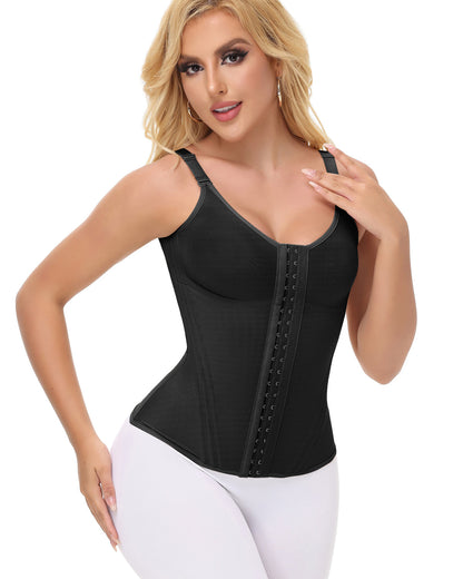 LIORA – Dames Waist Trainer Vest - LivingCurves Black / XS
