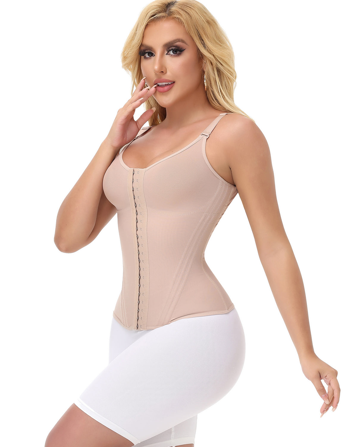 LIORA – Dames Waist Trainer Vest - LivingCurves Black / XS